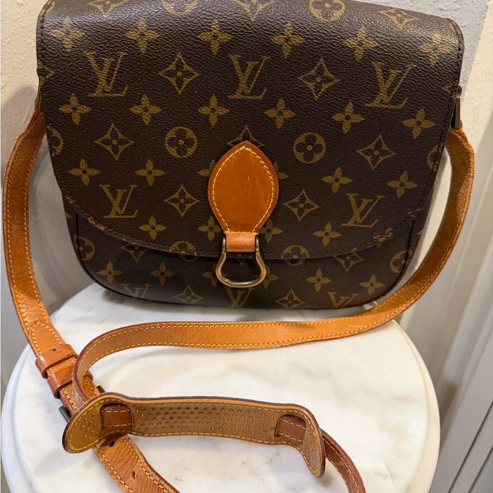 Louis Vuitton St Cloud Crossbody Bag with new LV zipper.